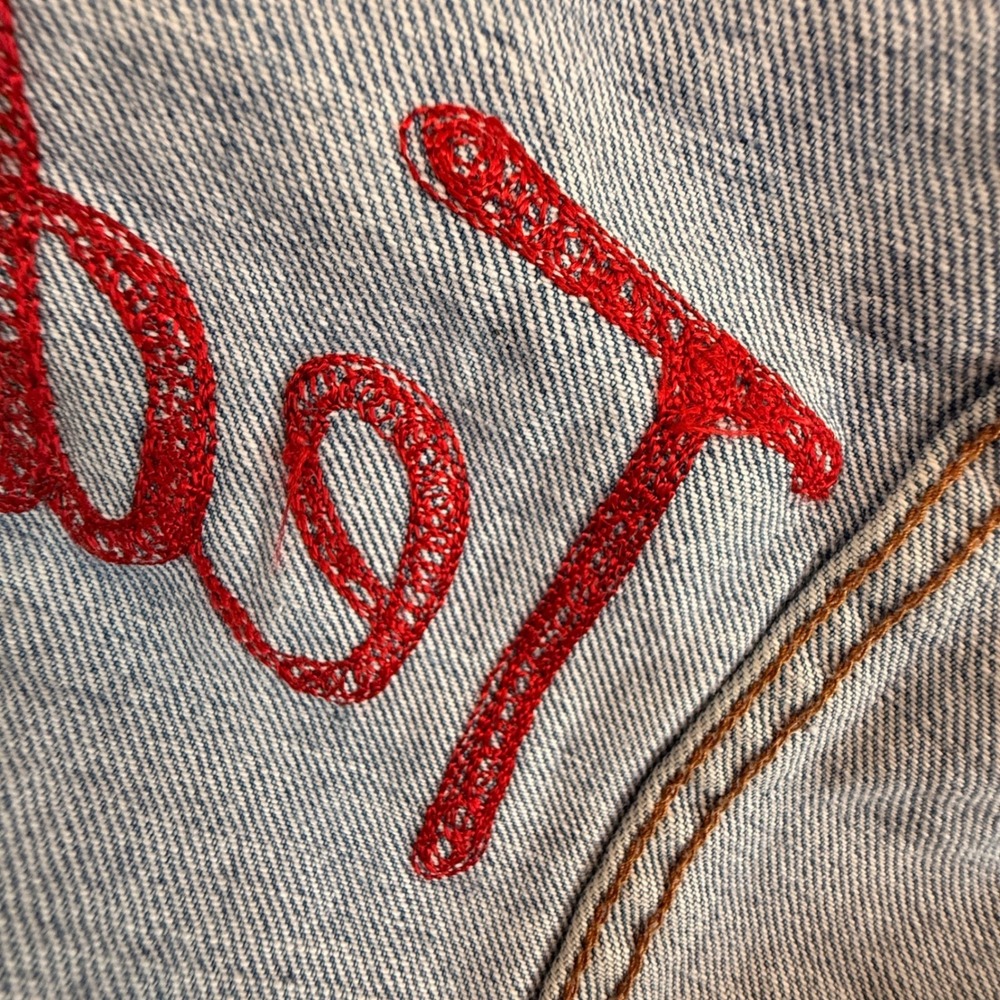 Vintage Levi's Denim Vest Iron Maiden Ted Nugent Patches Mens‎ - Picture 11 of 13